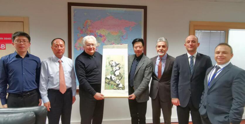 集團(tuán)領(lǐng)導(dǎo)帶隊(duì)赴土耳其開展合作洽談