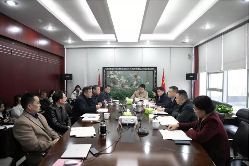 集團(tuán)領(lǐng)導(dǎo)到錦弘集團(tuán)調(diào)研工作