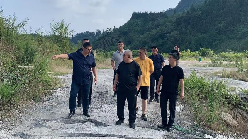 省尊龍凱時集團(tuán)領(lǐng)導(dǎo)調(diào)研峨眉山太陽村鄉(xiāng)村振興項(xiàng)目